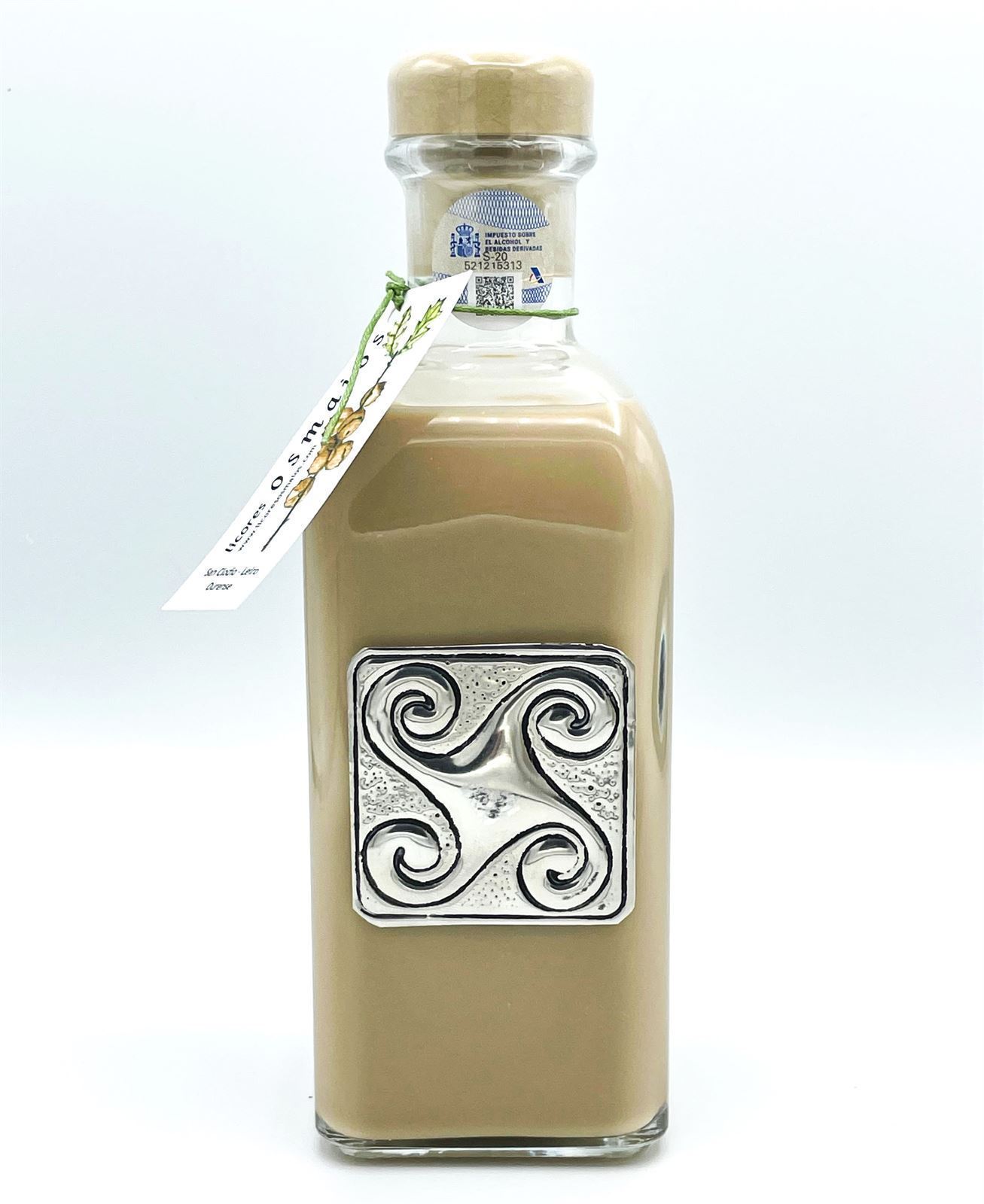 Botella Repujada de Crema de Licor 500ml Tetrasquel - Imagen 1