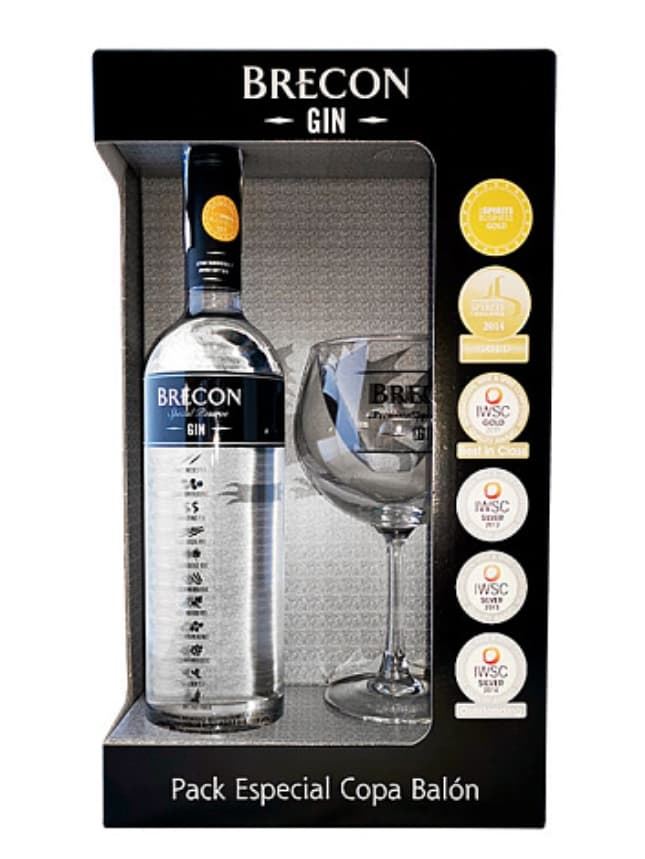 Brecon Special Reserve Gin 700ml 40º - Pack Copa Balón - Imagen 1