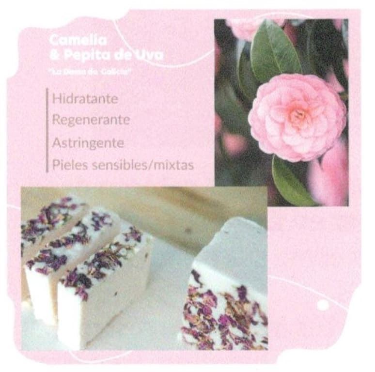 Caja Regalo 5 - 3 Jabones + Saquito Aromático + Crema Sólida Corporal de Vid Roja - Imagen 4