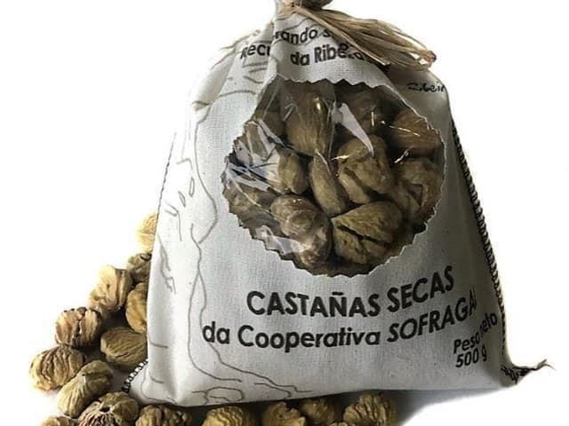 Castaña Seca Bolsa 500grs - Imagen 1