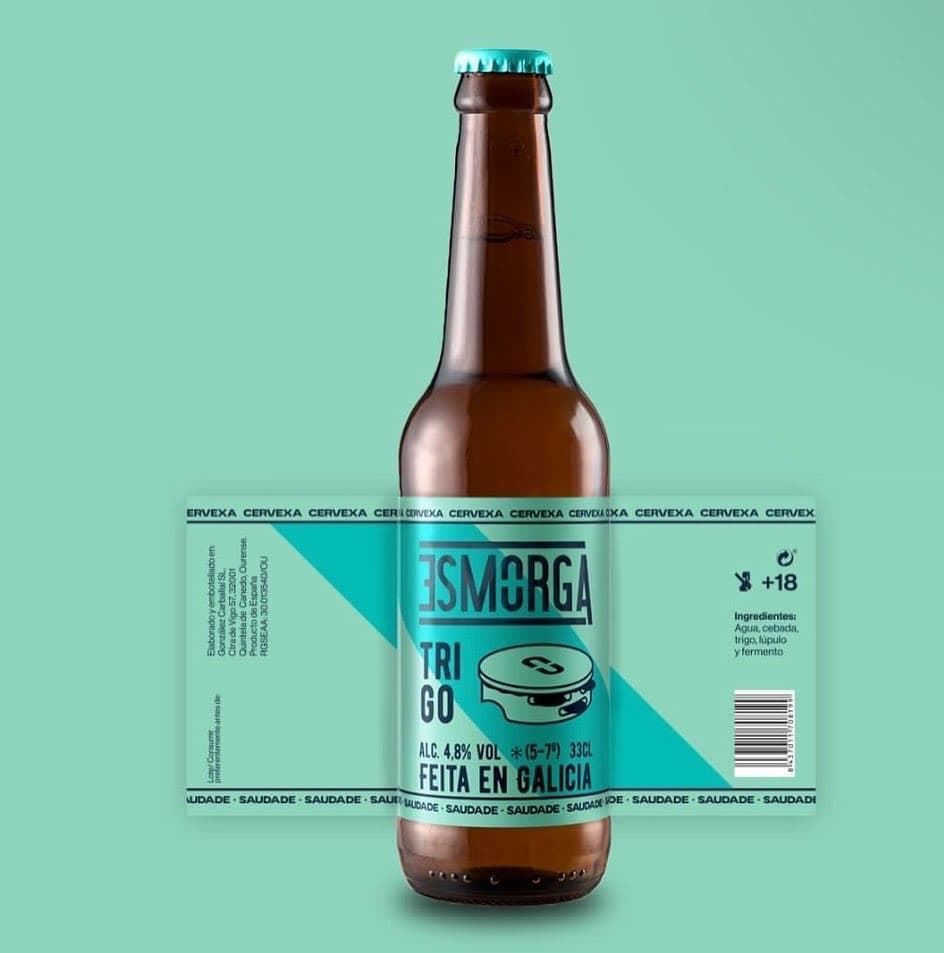 Cerveza Esmorga Saudade 330grs - Imagen 1