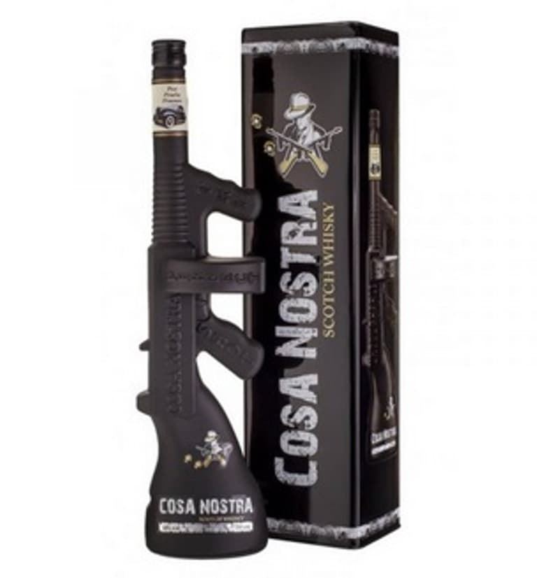 Cosa Nostra Tommy Gun Scotch Whisky 40º 700ml - Imagen 1
