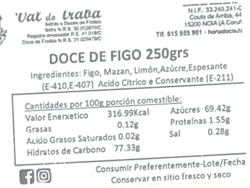 Dulce de Higo Lía 250grs (en caja de madera) - Imagen 5