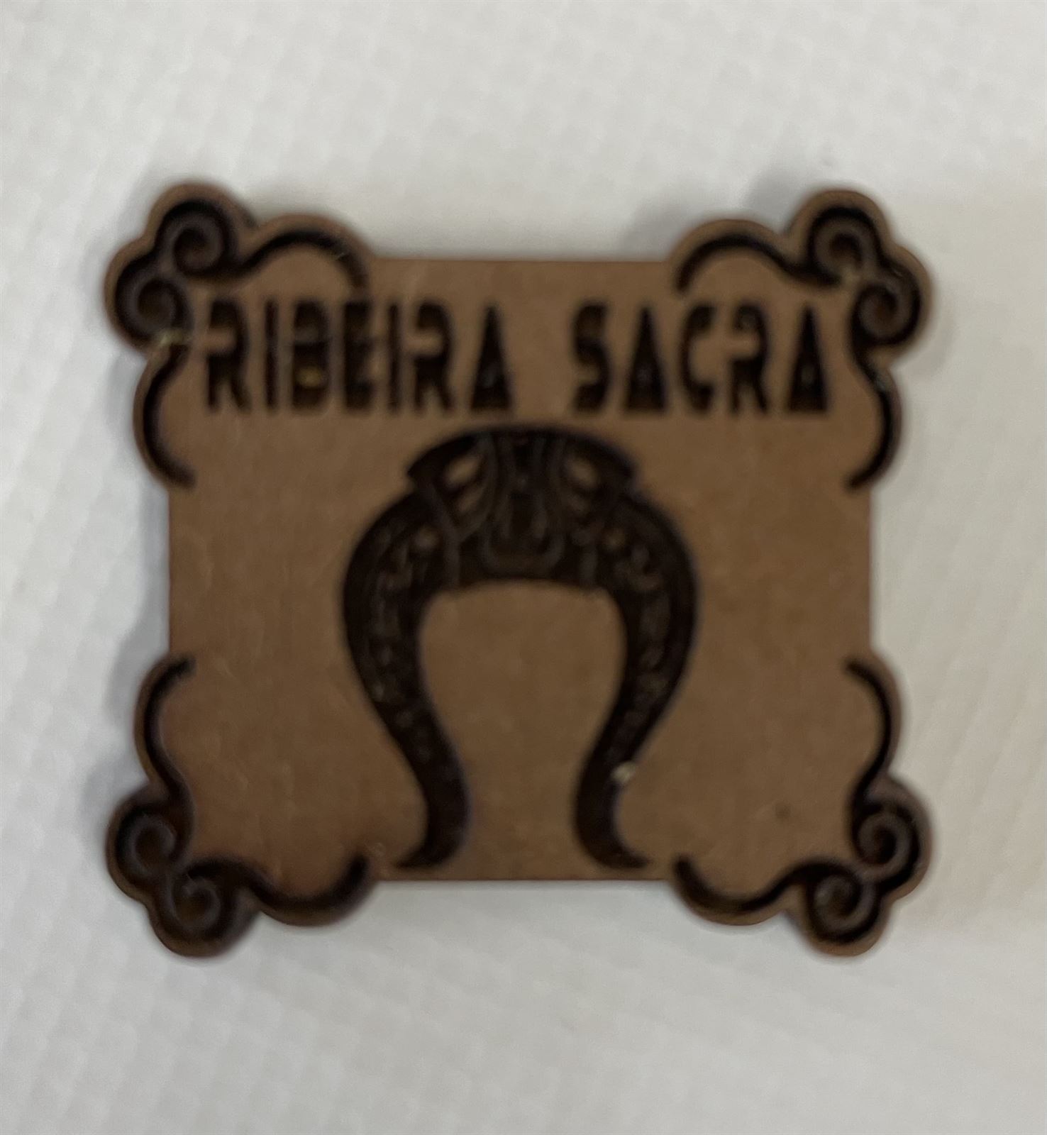 IMAN RIBEIRA SACRA HERRADURA 3,5x3,5cms - Imagen 1