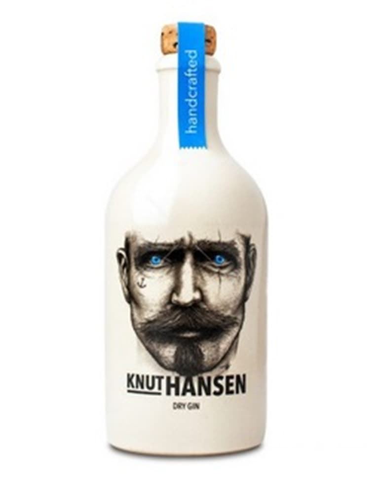Knut Hansen Handcrafted German Dry Gin 42º 500ml - Imagen 1