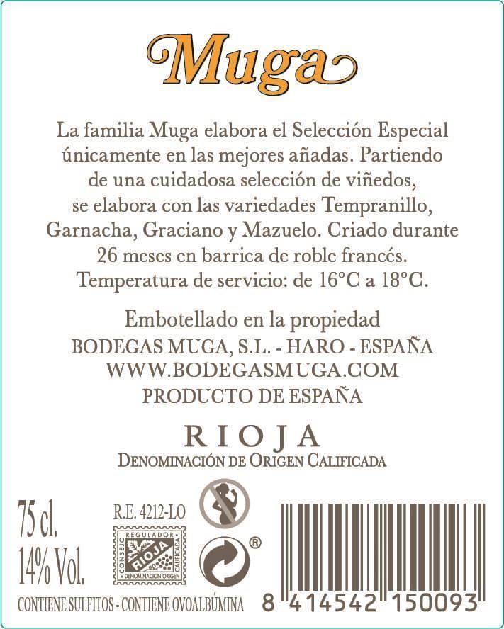 Muga Reserva Selección Especial 2015 (3 botellas en caja de madera) - Imagen 4