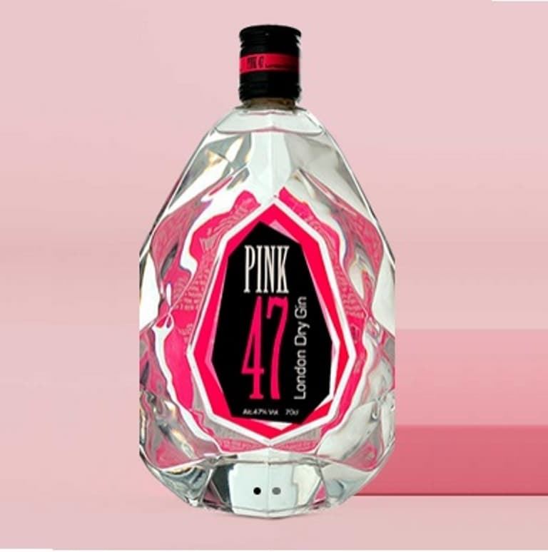 Pink 47 London Dry Gin 700ml 47º - Imagen 1