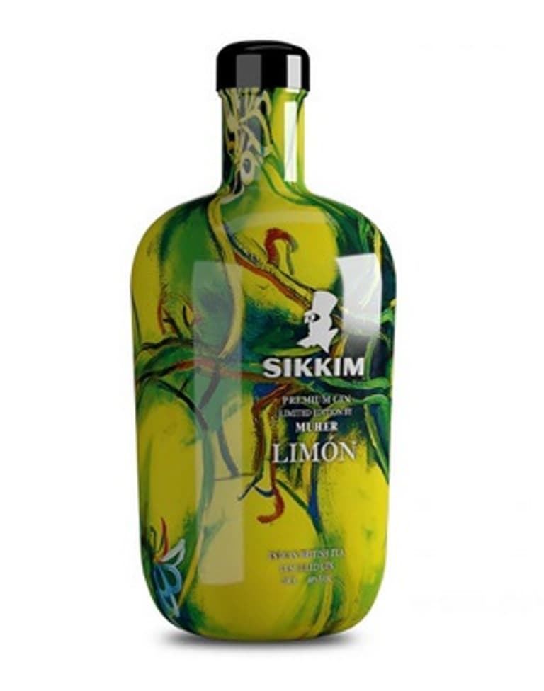 Sikkim Limon Ecological Distilled Gin 40º 700ml - Imagen 1