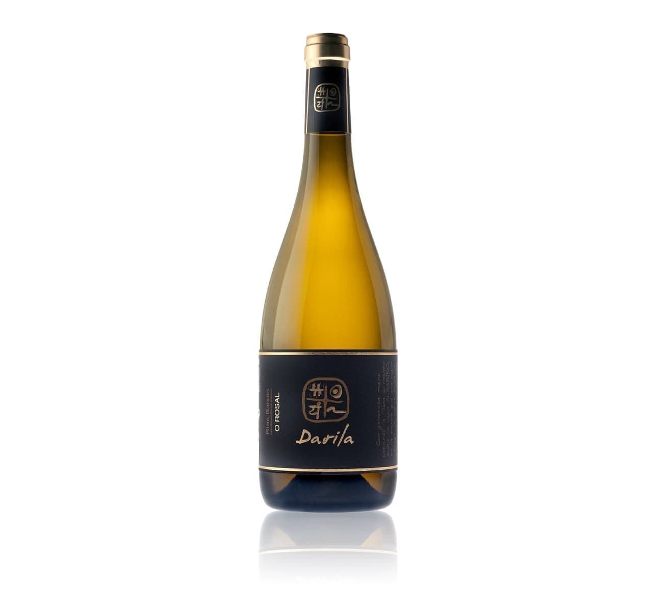 Vino blanco Davila Albariño - Loureiro - Treixadura 750ml 2019 - Imagen 1