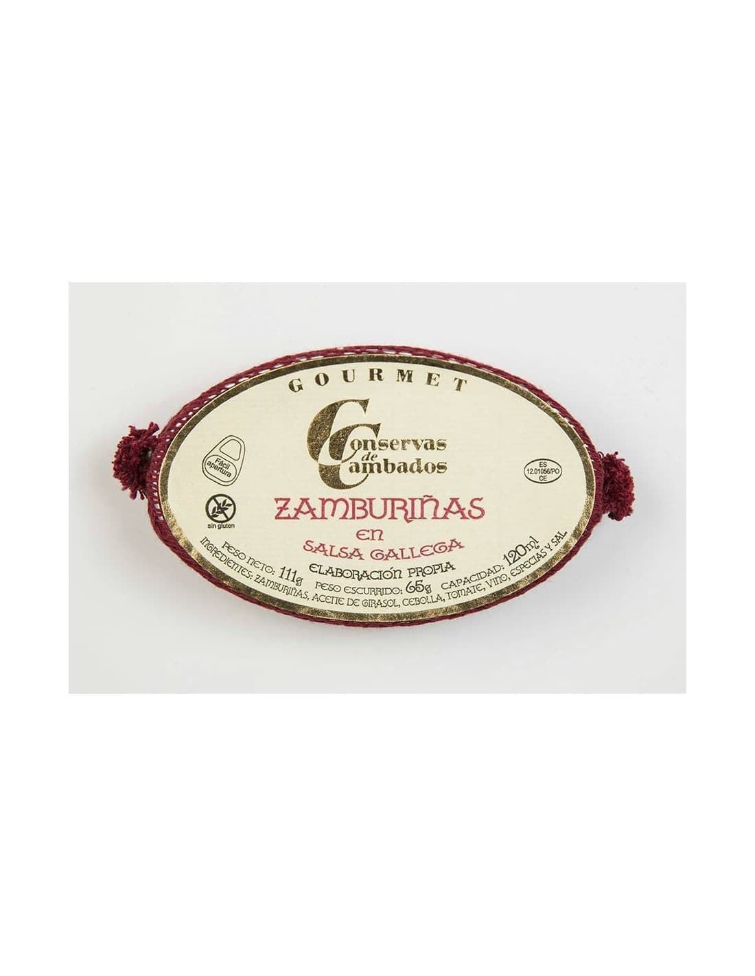 Zamburiñas Salsa Gallega OL120 - Imagen 1